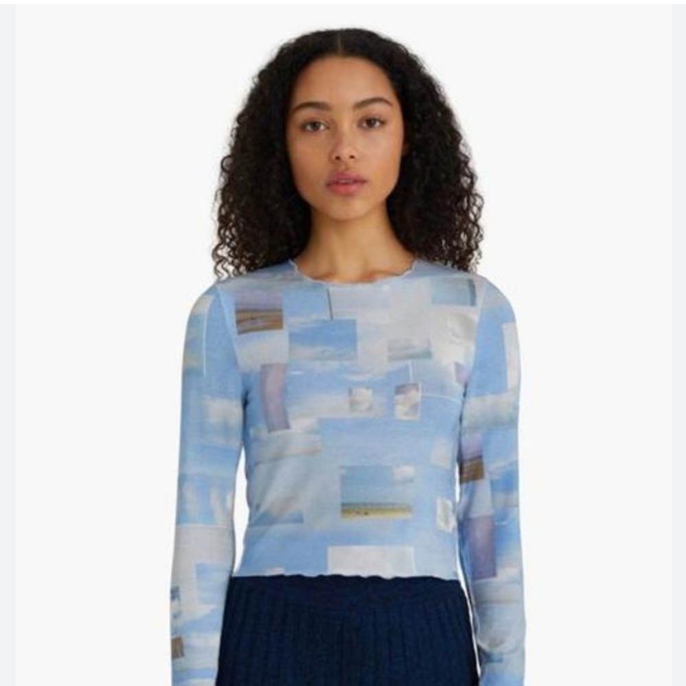 Paloma Wool Sky Shirt NWOT